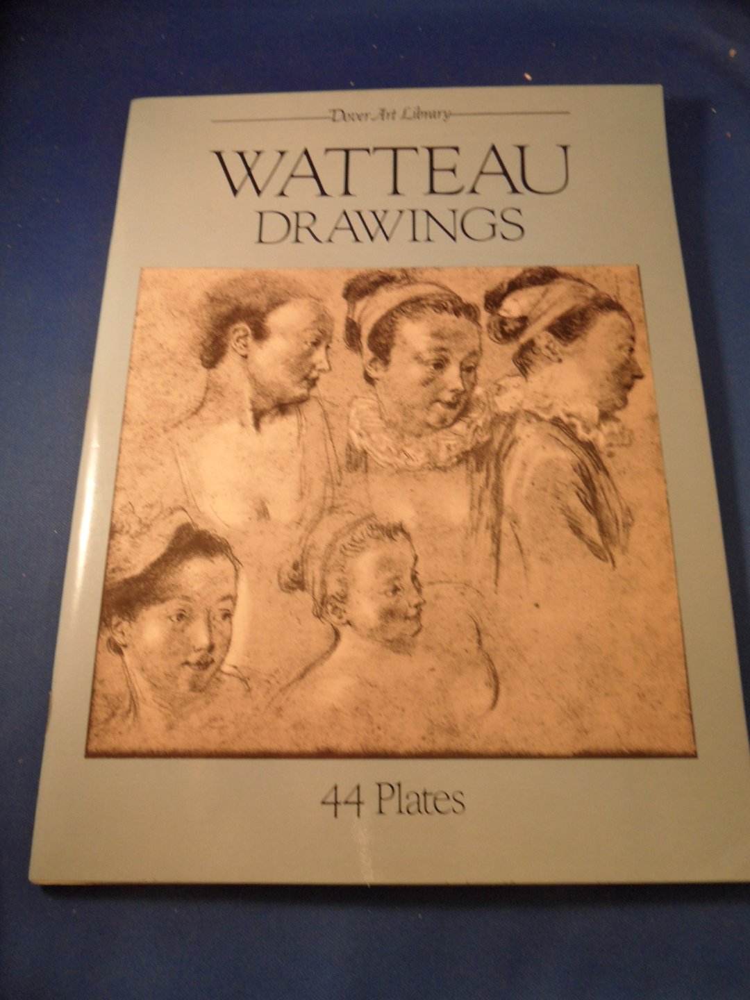 Watteau, Antoine - Watteau drawings. 44 plates