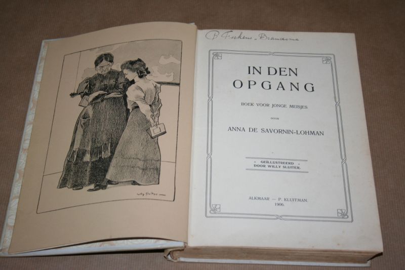 Anna de Savornin-Lohman // Geïllustreerd door Willy Sluiter - In den opgang