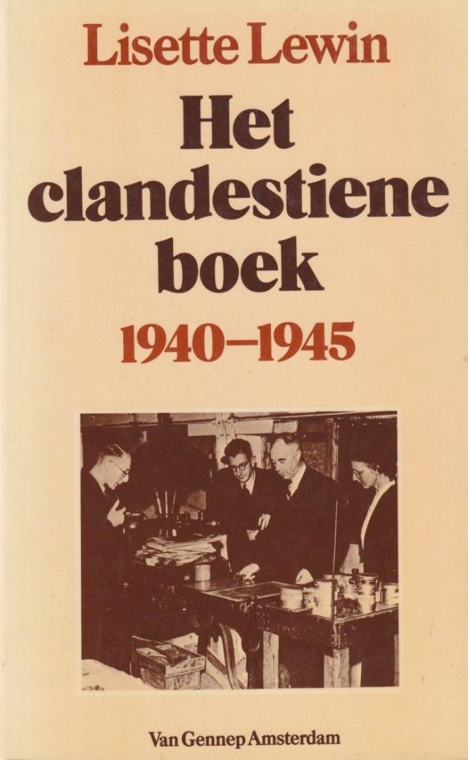 Lewin, Lisette - Het clandestiene boek, 1940-1945
