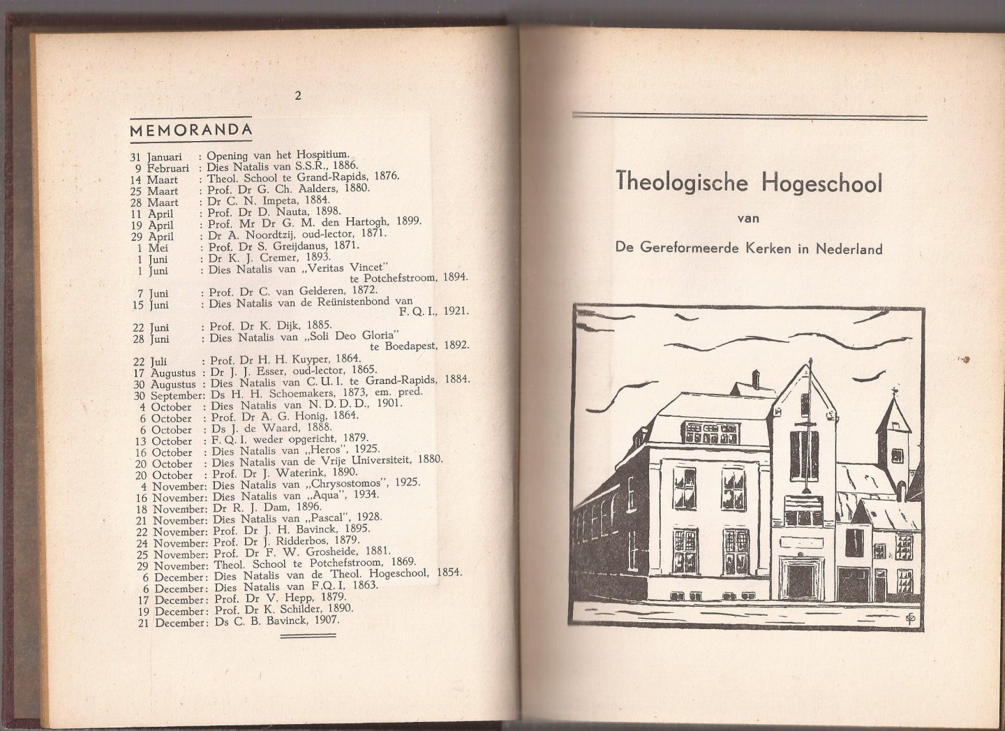  - Almanak van het studentencorps "Fides Quærit Intellectum" voor het jaar 1941. 49e Jaargang.