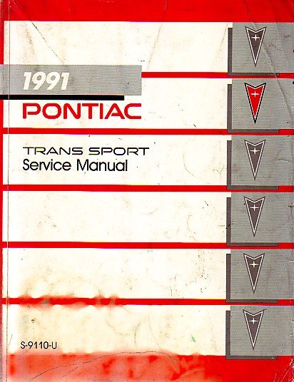  - 1991 Pontiac Trans Sport Service Manual