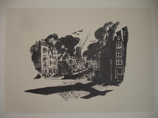 Jung, C.H., Damme, M.H., e.a.. - Volk in Nood. 5 Jaren Nederlandsche historie.