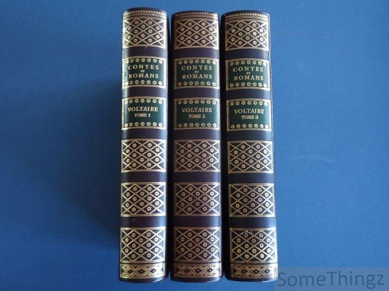 Voltaire, François Arouet de. - Contes et romans. (3 vols.)