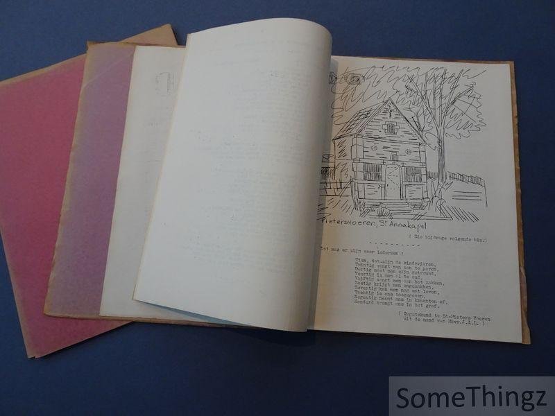 J. Langohr en H. Veltmans. - De band : tweemaandelijks tijdschrift voor Overmaas. 2e jaargang. Nr. 1, 4 en 5.