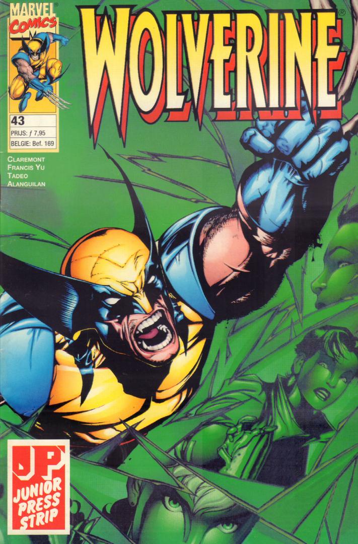 Junior Press - Wolverine nr. 43, geniete softcover, zeer goede staat