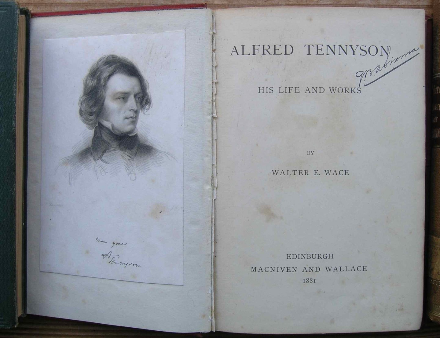 Wace, Walter E. - Alfred Tennyson - His Life and Works