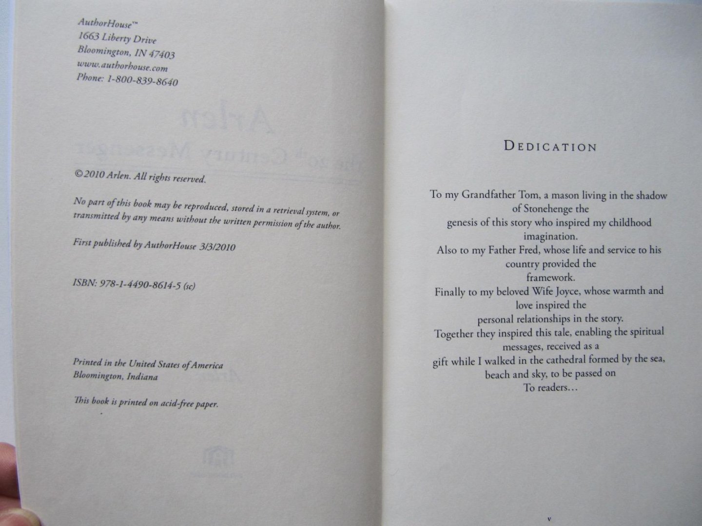 Arlen - Arlen -The 20th Century Messenger