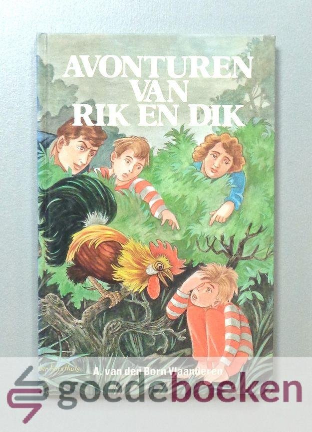Born-Vlaanderen, A. van den - Avonturen van Rik en Dik --- Omslag Ben Horsthuis