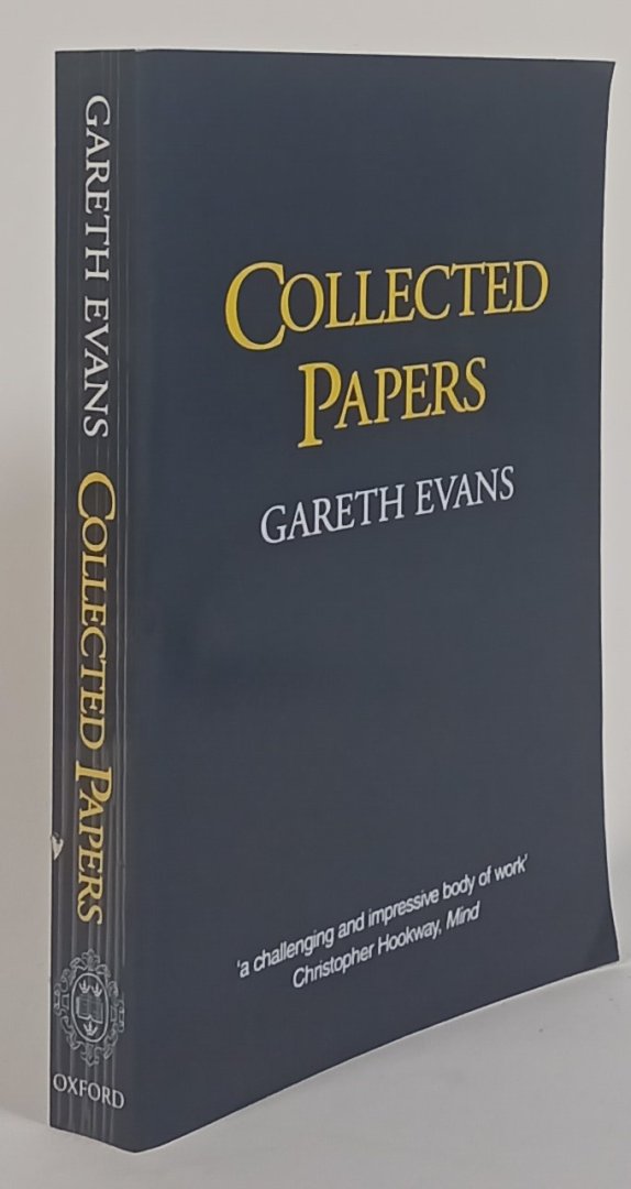 EVANS, G. - Collected papers.
