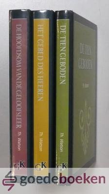 Watson, Thomas - De leer der waarheid, set 3 delen compleet --- Drie banden: De hoofdsom van de geloofsleer. De tien geboden. Het gebed des Heeren