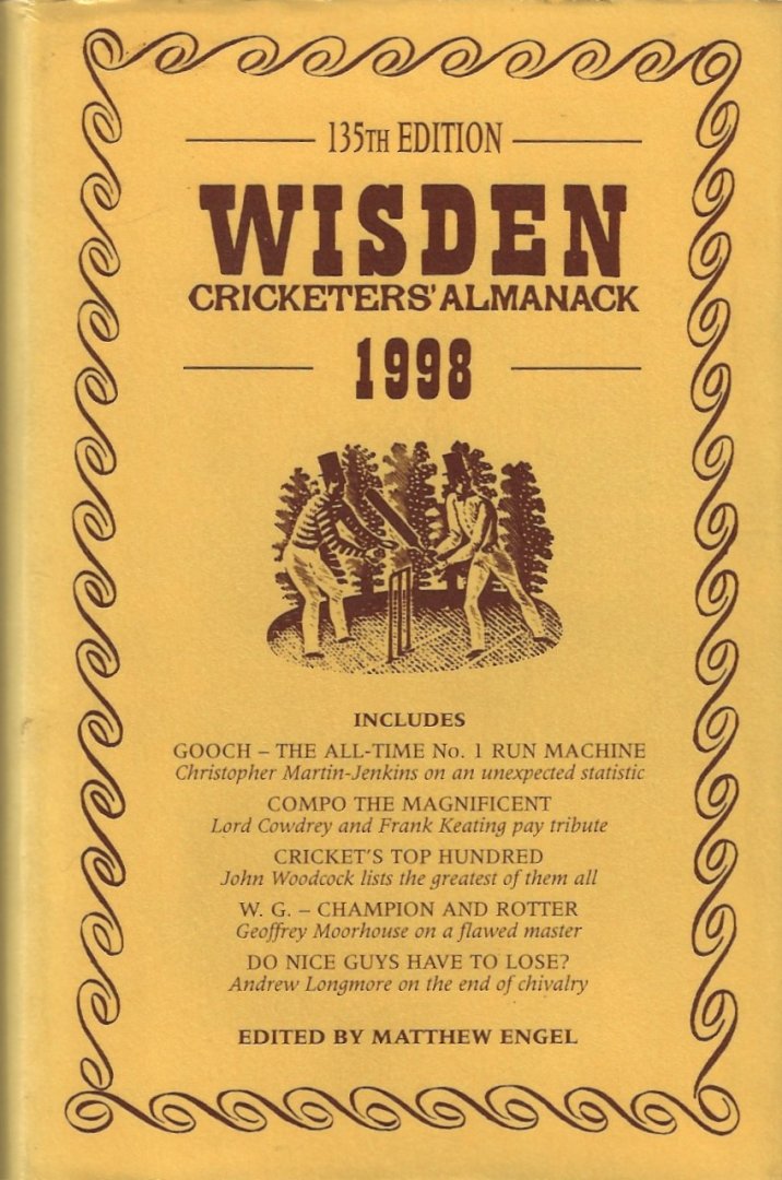 Engel, Matthew - Wisden Cricketers' Almanack 1998 -135th edition