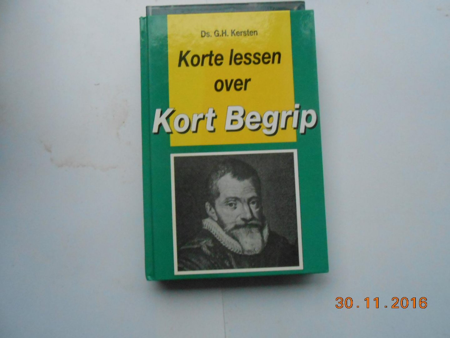 Kersten, G.H. - Korte lessen over kort begrip / druk 18