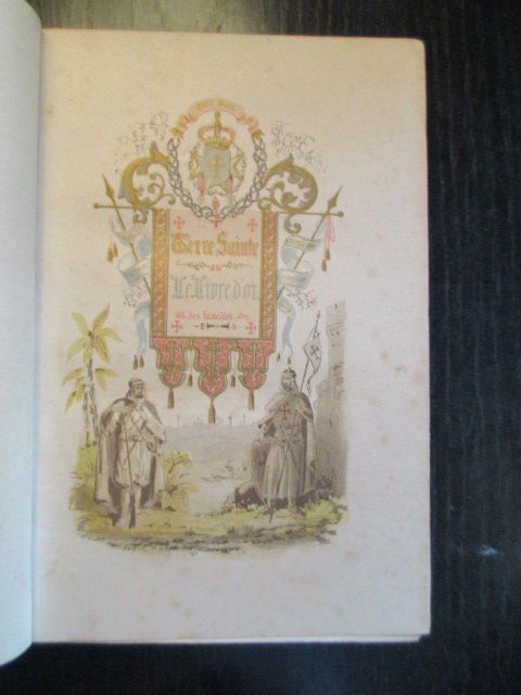 J.A.L. - Le Livre d'Or des Familles ou la Terre-Sainte Illustrée