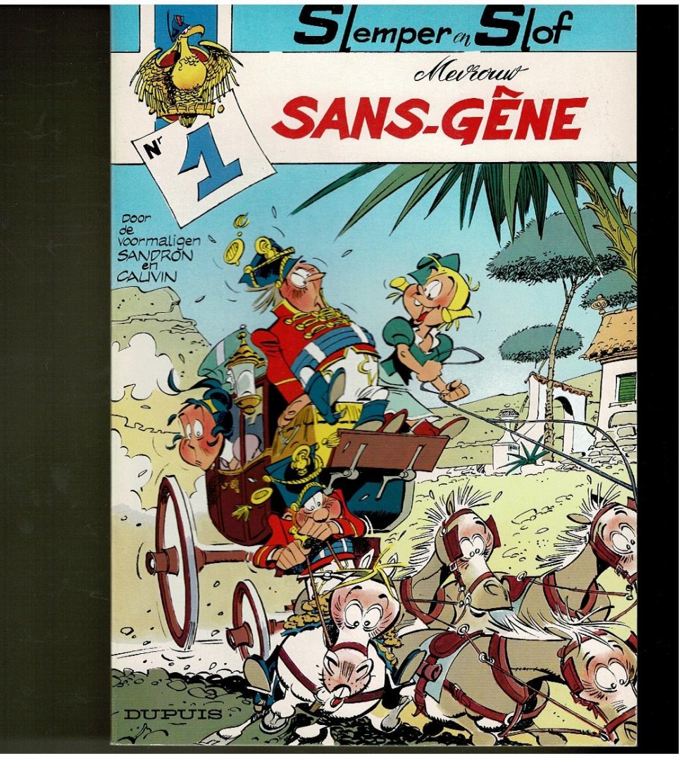 Cauvin - Slemper en Slof 1 sans-gene