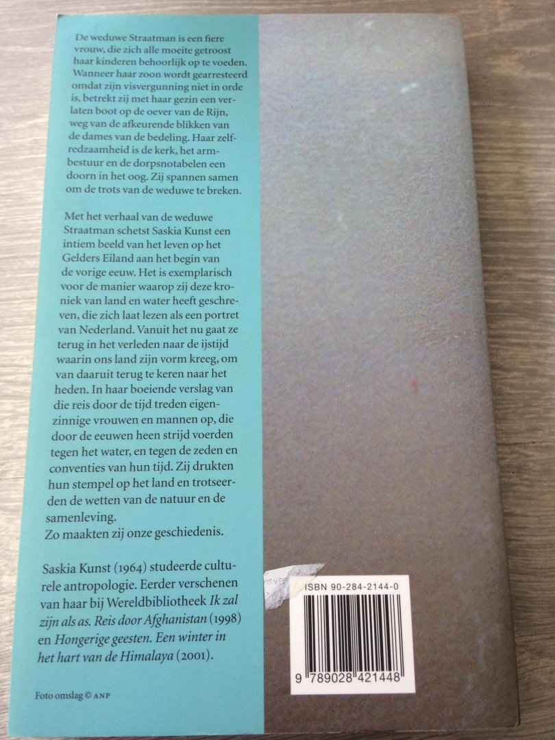 Kunst, Saskia - De visvergunning van de weduwe / kroniek van land en water
