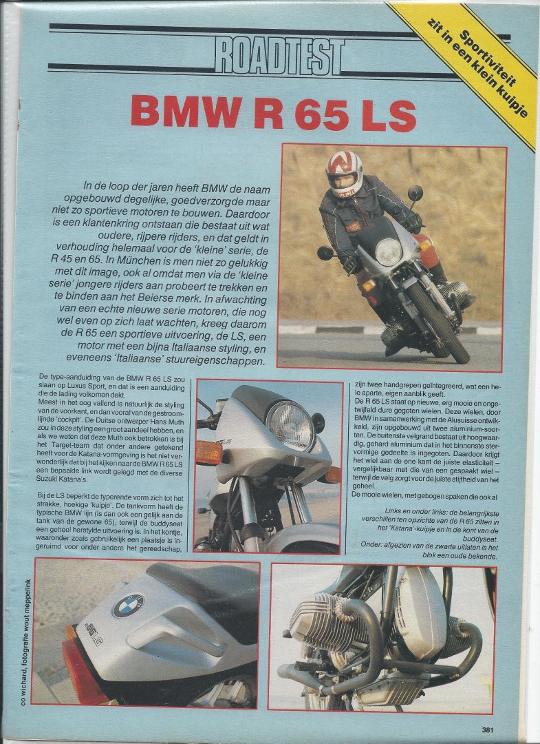  - BMW R 65 LS - roadtest