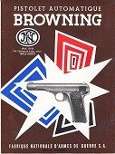FN - Brochure Pistolet Automatique Browning model 1910/22