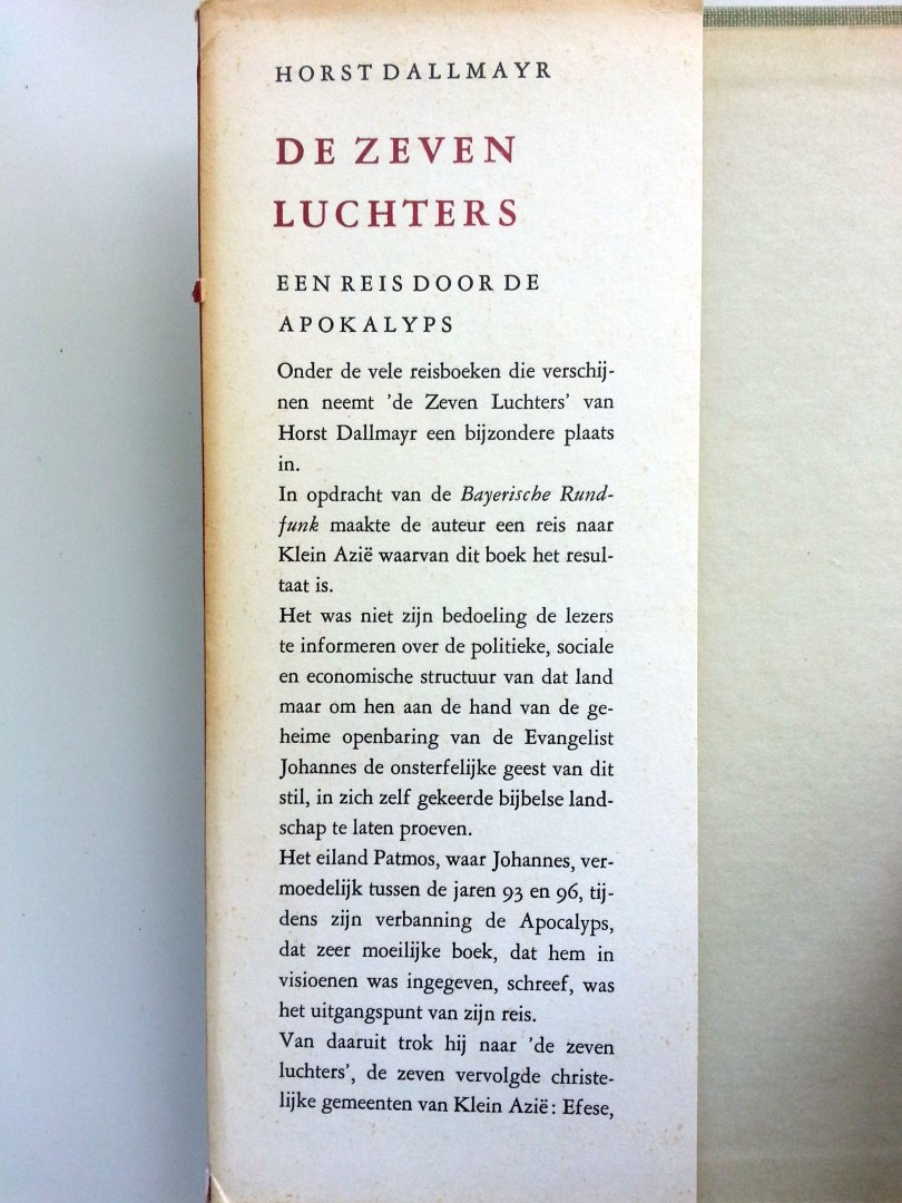 Dallmayr, H. - De zeven luchters (Een reis door de Apokalyps)