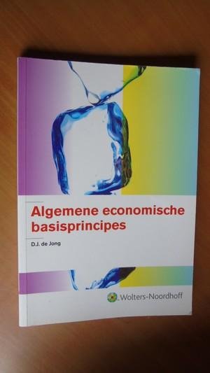 Jong, D.J. de - Algemene economische basisprincipes