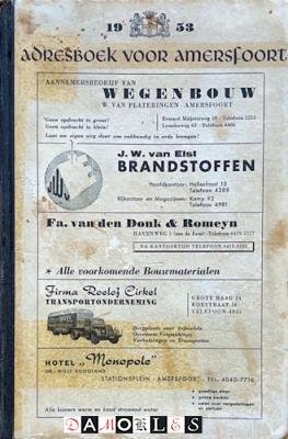  - Adresboek voor Amersfoort 1953