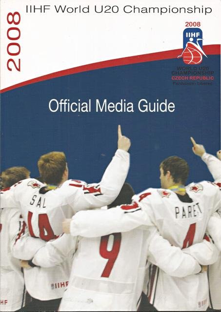 Lichtner Horst - 2008 IIHF World U20 Championschip Czech Republic. Official Media Guide