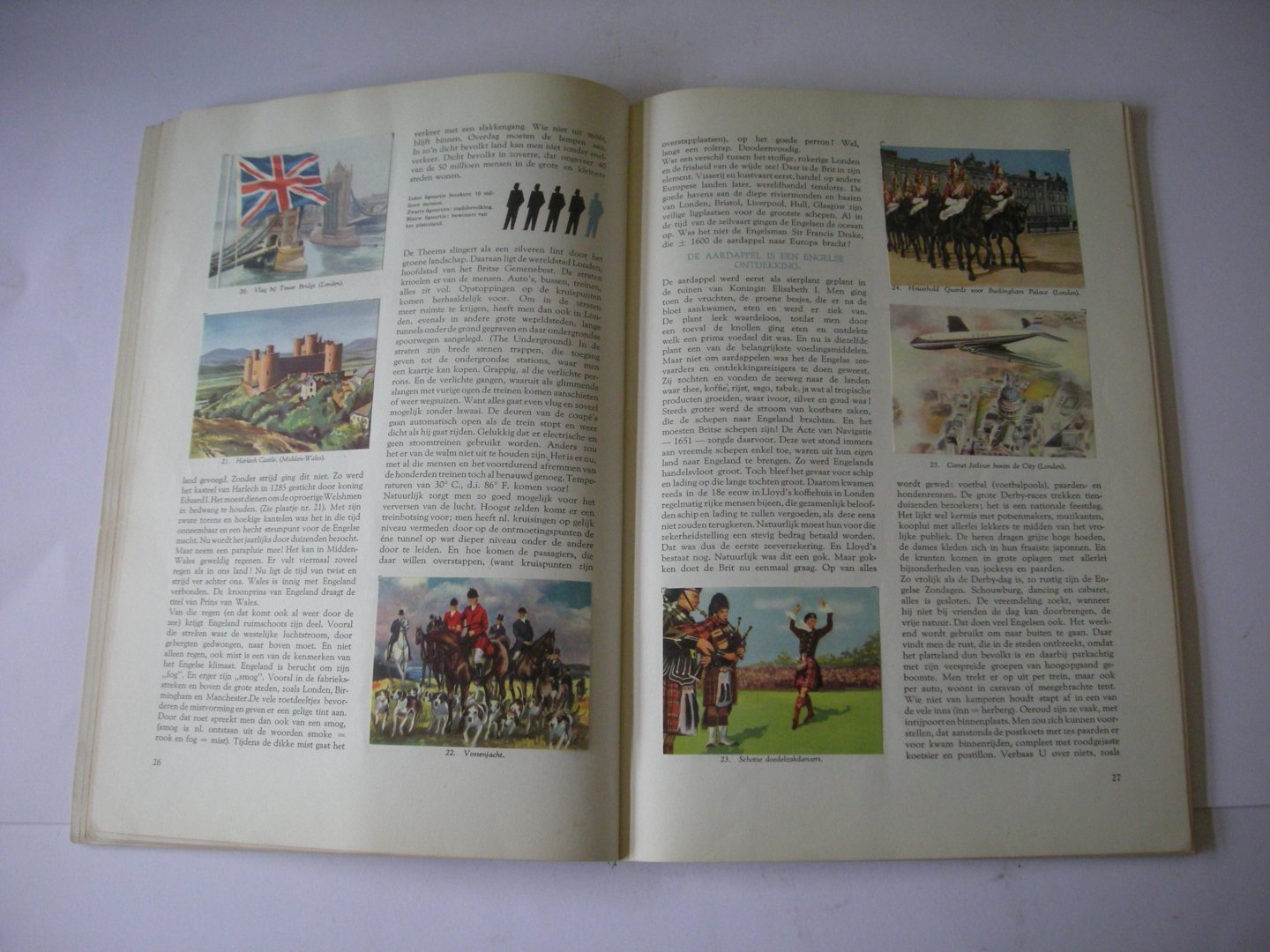 red. - Geillustreerde atlas Europa met twintig pagina's kaarten