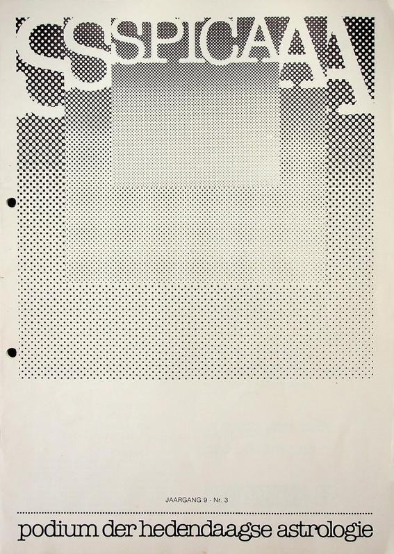  - Spica, podium der hedendaagse astrologie. Jaargang  9, nr. 3.Oktober '85