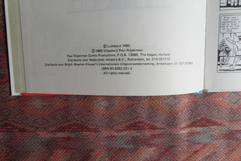 Craenhals, Francois. - De Avonturen van Pom en Teddy. [ Beperkte oplage van 1000 ex. ].