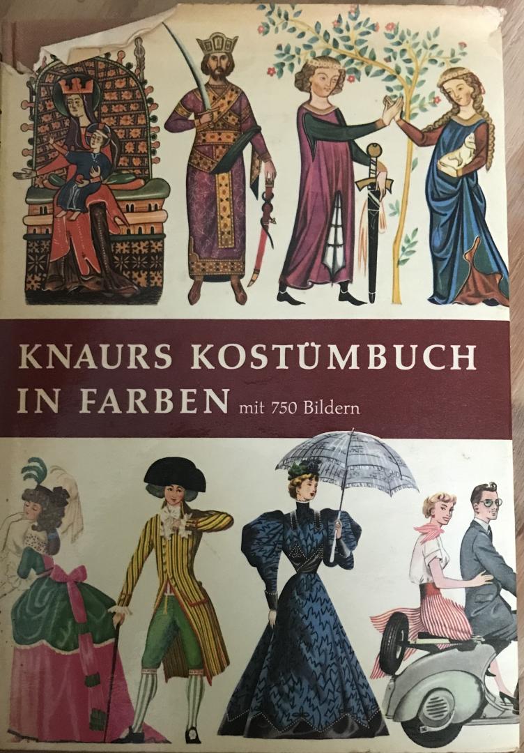 Henny Harald Hansen - Knaurs Kostümbuch in Farben mit 750 Bildern