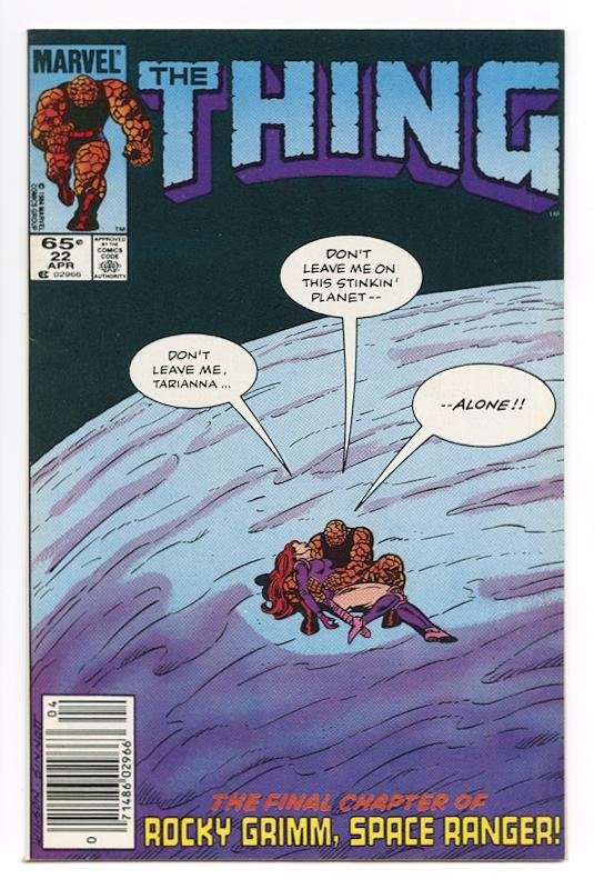 Lee, Stan (creator) - The Thing. Ist Series No. 22