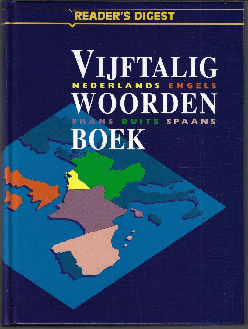 Diverse - Vijftalig Woordenboek -Nederlands Engels Frans Duits Spaans
