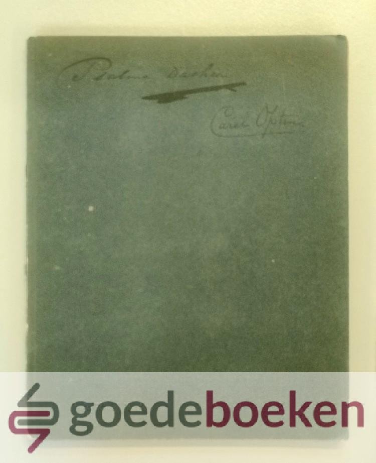 Datheen, Petrus - De 150 Psalmen --- De CL Psalmen des Propheten Davids, Met eenige andere Lofsangen, ..., door Petrum Dathenum, en tot gemack des Sangers op eenen Sleutel gestelt, door Cornelis de Leeuw.