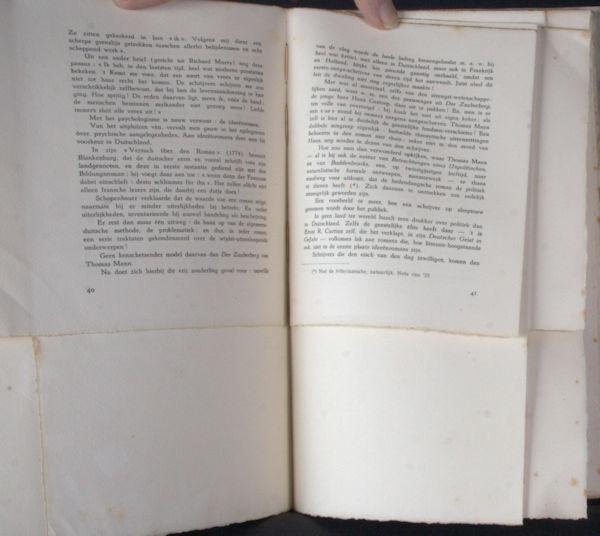 Eeckhout, Joris. - Literatuur en leven.