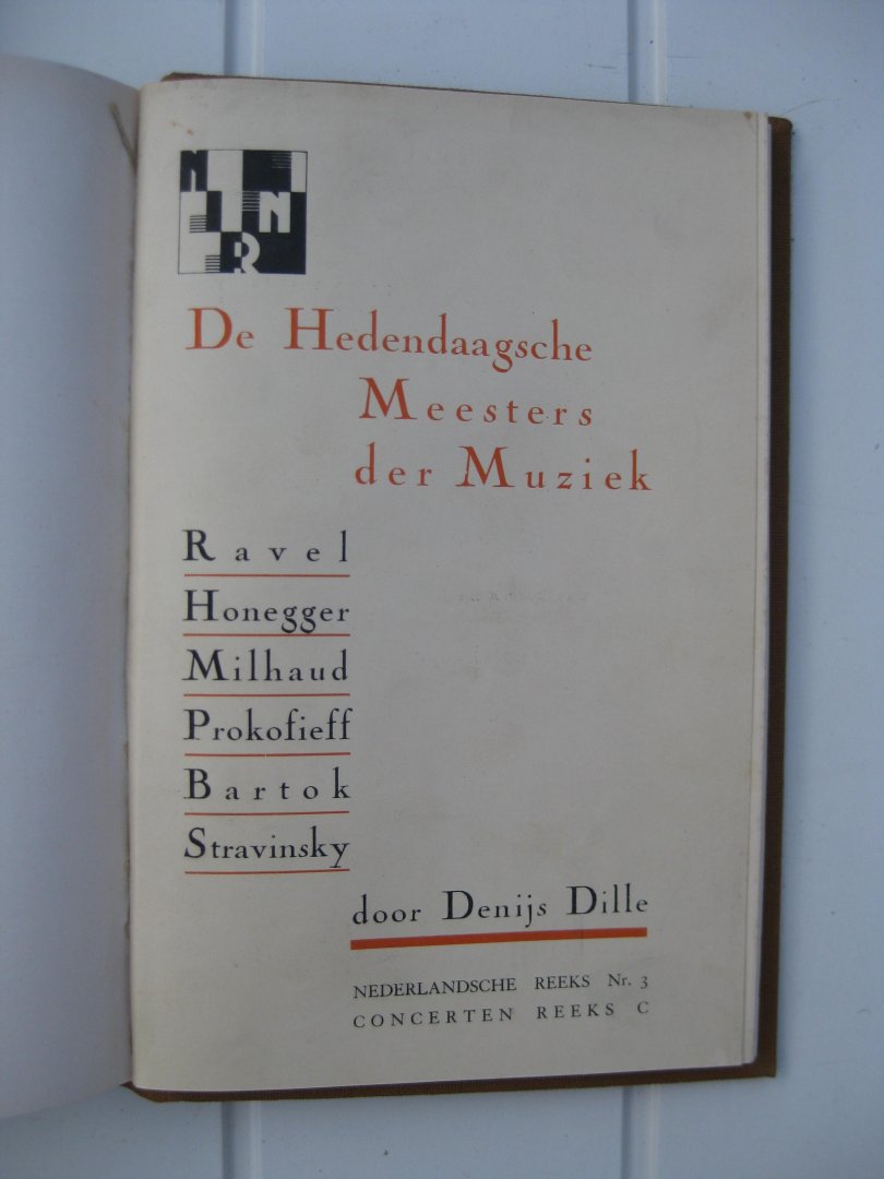 Collaer, Paul e.a. - Beteekenis van de muziek. Vorm en uitdrukking in de muziek. En nog 9 andere titels