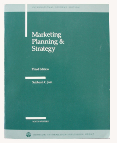 Jain, Subhash C. - Marketing, planning & strategy