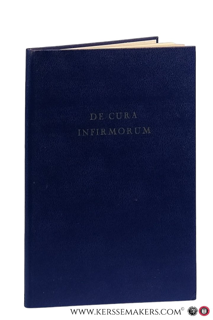 Cura Infirmorum: - De Cura Infirmorum ad usum dioecesium Hollandiae ad instar appendicis Ritualis Romani.