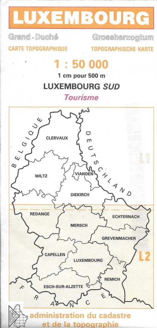  - Luxembourg Sud - Tourisme