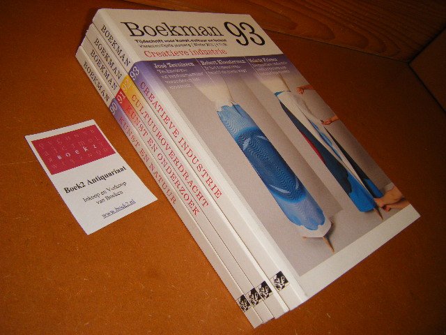  - 4x BOEKMAN, Tijdschrift voor Kunst, Cultuur en beleid [90, 91, 92, 93]
