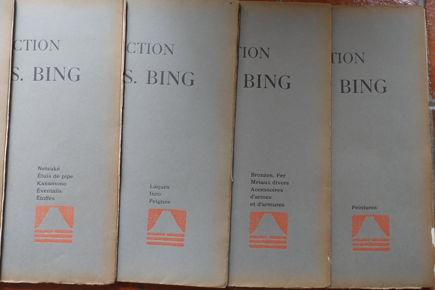 Bing, S. - Japan - China - Collection S. [Siegfried ] Bing. Objets d'art et peintures du Japon et de la Chine. Dont la vente aura lieu du Lundi 7 au Samedi 12 Mai 1906 inclus