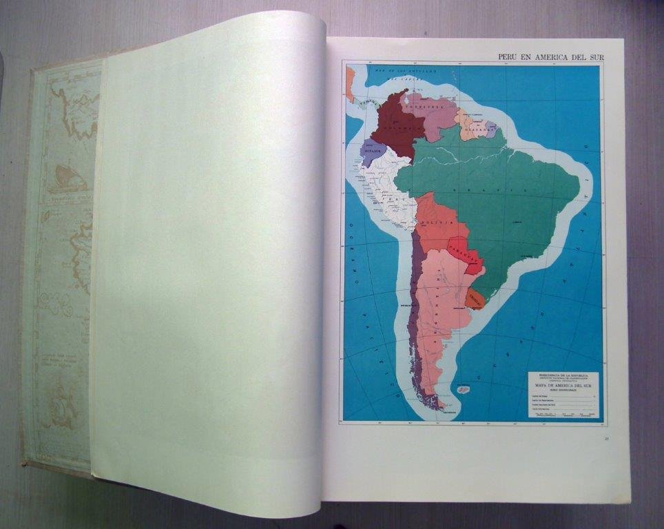 Republic of Peru - Atlas Historico Geografico y de Paisajes Peruanos.