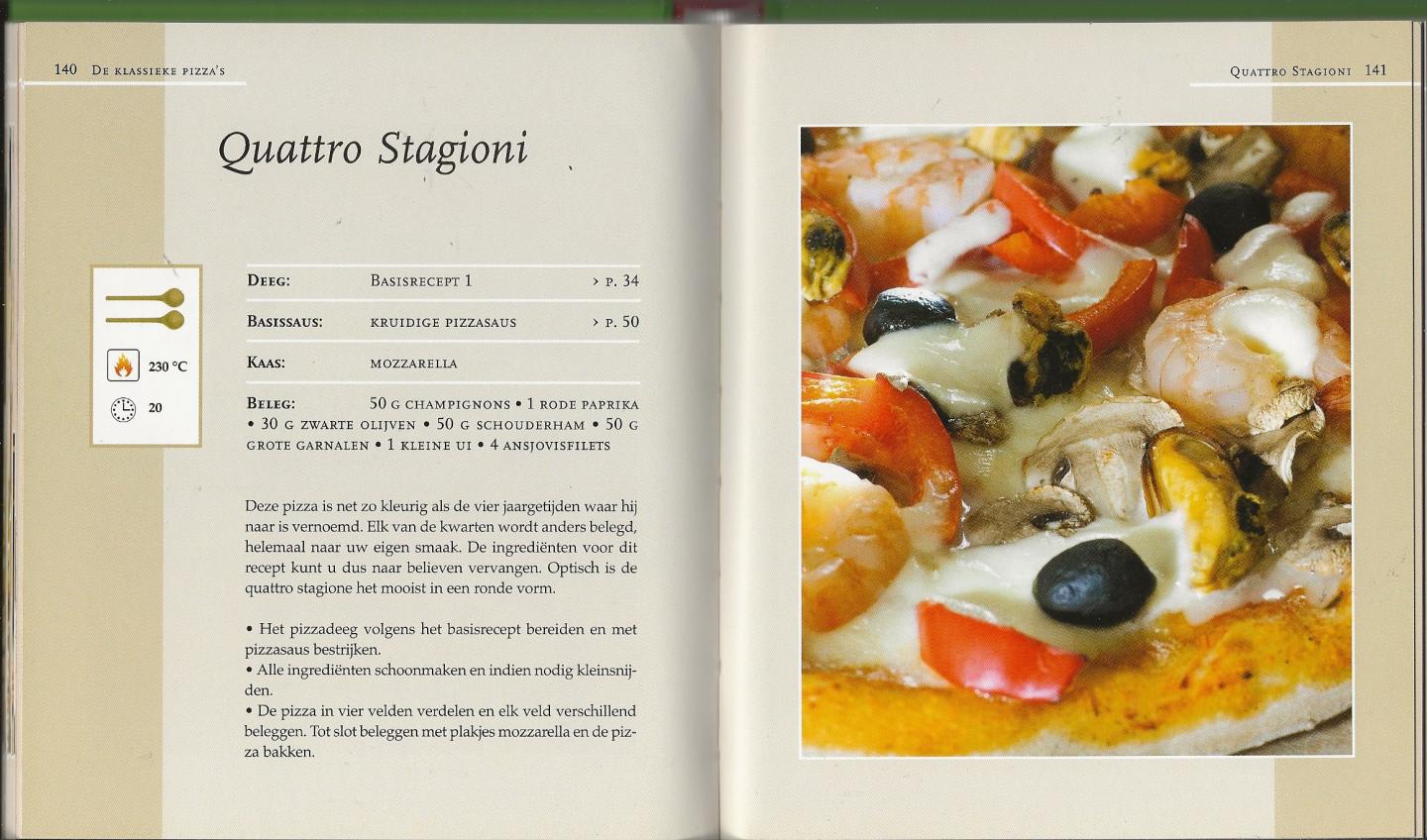 Div. auteurs - Handboek pizza : herkomst, bereiding, recepten en ingrediënten