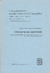 Schminck, Christoph Ulrich. - Crimen laesae maiestatis : das politische Strafrecht Siziliens nach den Assisen von Ariano (1140) und den Konstitutionen von Melfi (1231).