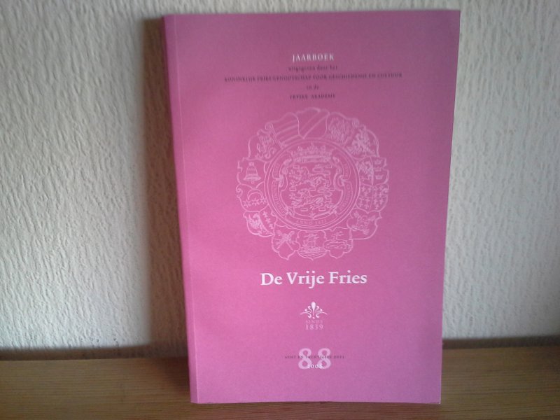 div.auteurs - DE VRIJE FRIES JAARBOEK 2008 ,88 STE DEEL