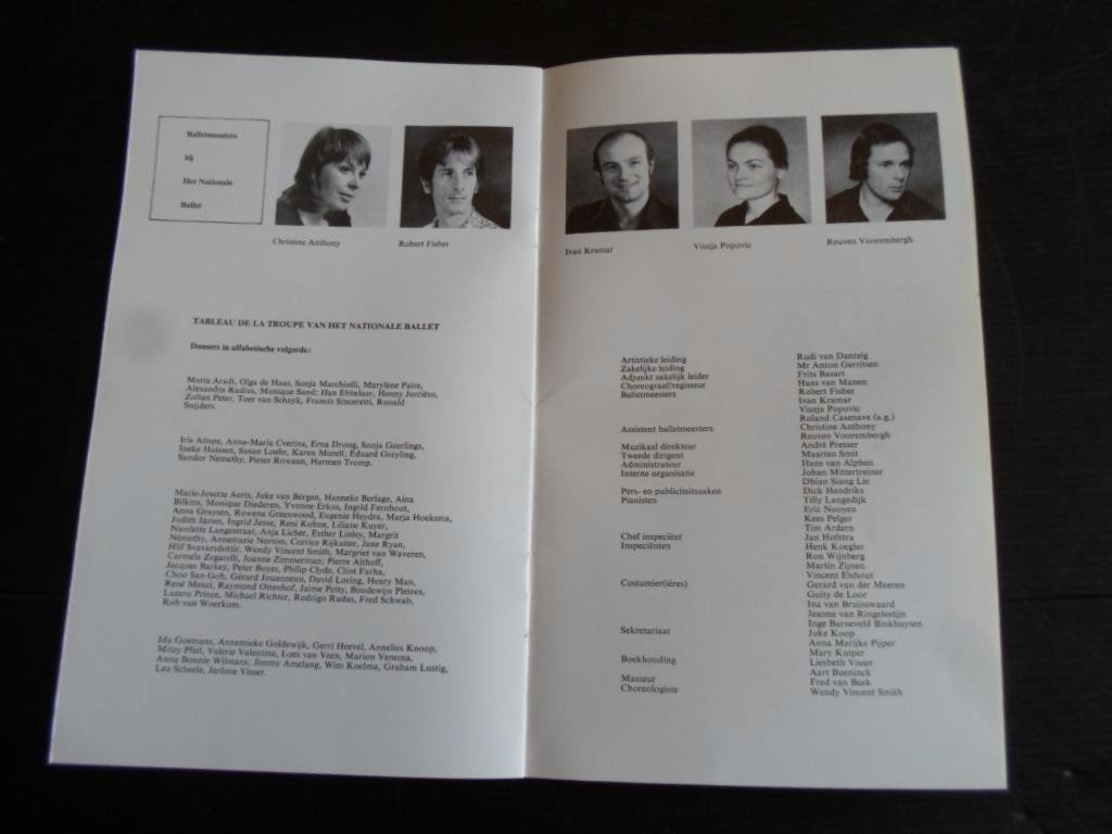 Folder - Het Zwanenmeer Het Nationale Ballet