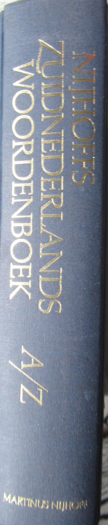 Clerck,  de Walter - Nijhoffs Zuidnederlands woordenboek