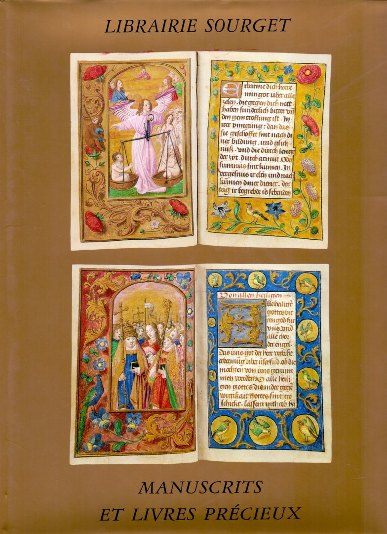 Sourget P. et E (ds2002) - Manuscrits Enluminés et Livres Précieux 1180-1850, catalogue no XVII