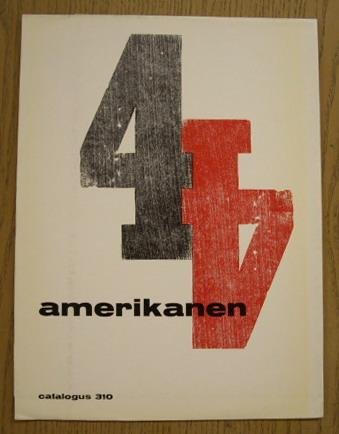 SM 1962: - 4 Amerikanen. Cat. 310. Jasper Johns, Alfred Lesley, Robert Rauschenberg, Riochard Stankiewicz. Schilderijen, beelden, assemblages.