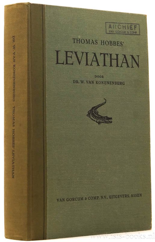HOBBES, T., KONIJNENBURG, W. VAN - Thomas Hobbes' Leviathan.