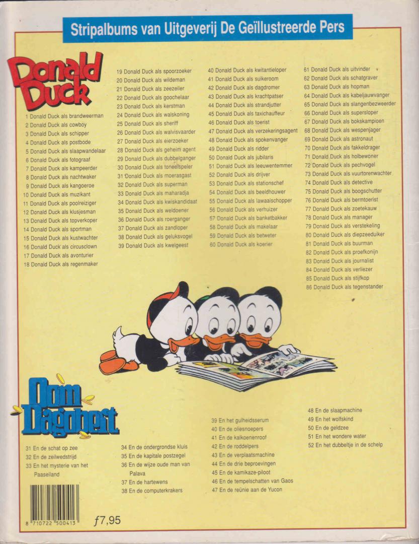 Onbekend - Donald Duck 86 : Donald Duck als Muzikant