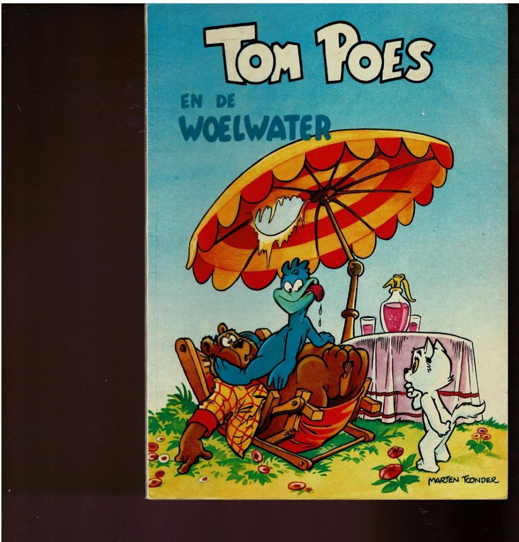 Toonder,Marten - Tom Poes Oberon serie deel 8 en de Woelwater